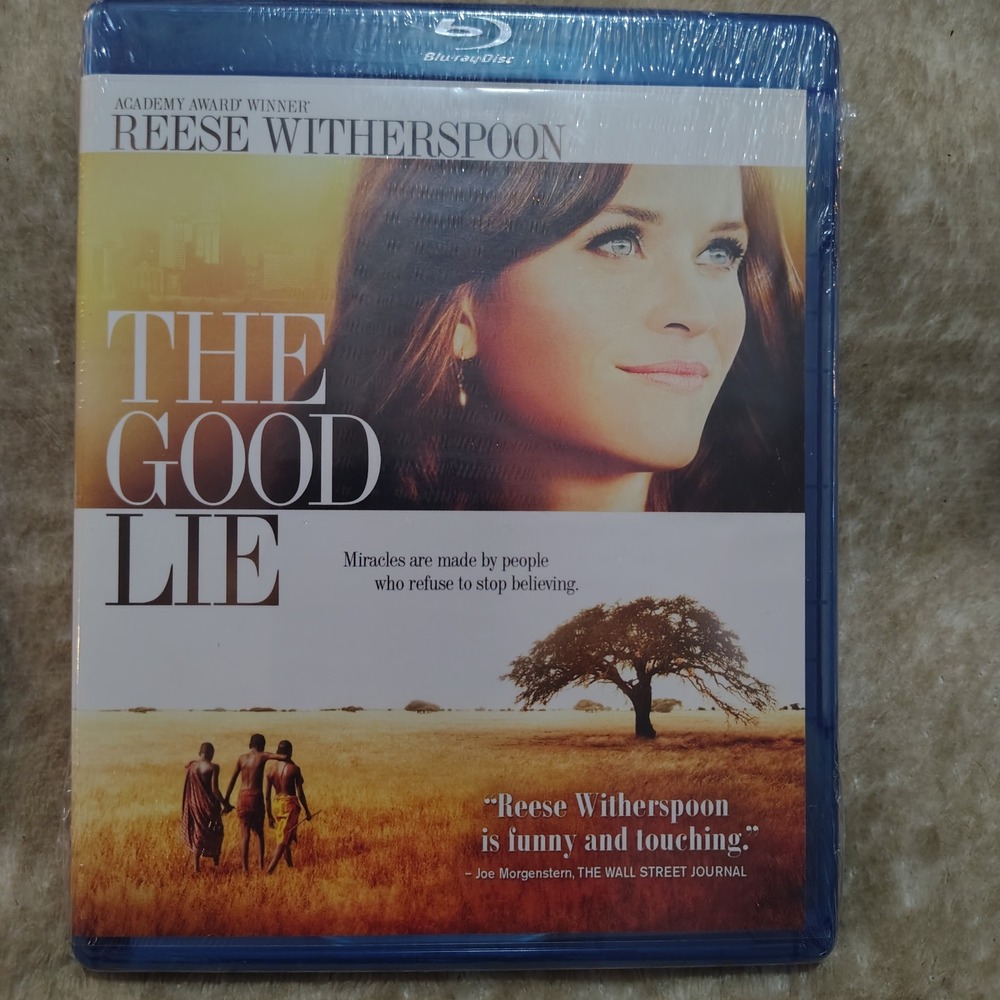 NWT The Good Lie Blu-ray Reese Witherspoon Drama Movie New Sealed